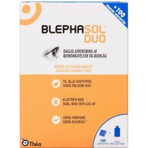 Blephasol Duo, 100 ml + 100 servietter (Udløb: 08/2025)